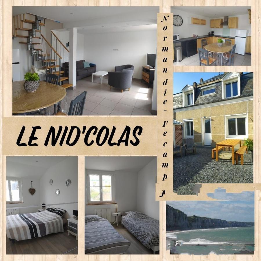 Le Nid Colas Cour Au Sud Velos A Dispo Fecamp Exterior photo